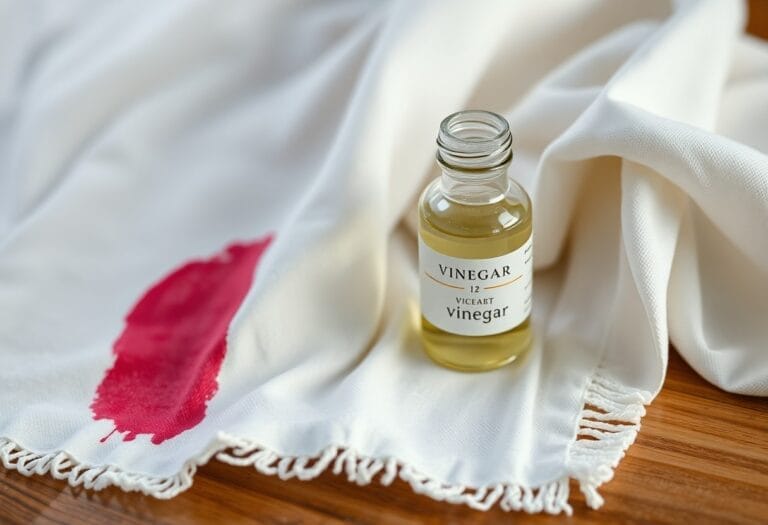 What Should You Know Before Using Vinegar On Lipstick Stains?